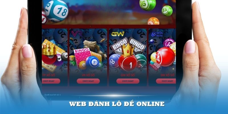 web đánh lô đề online