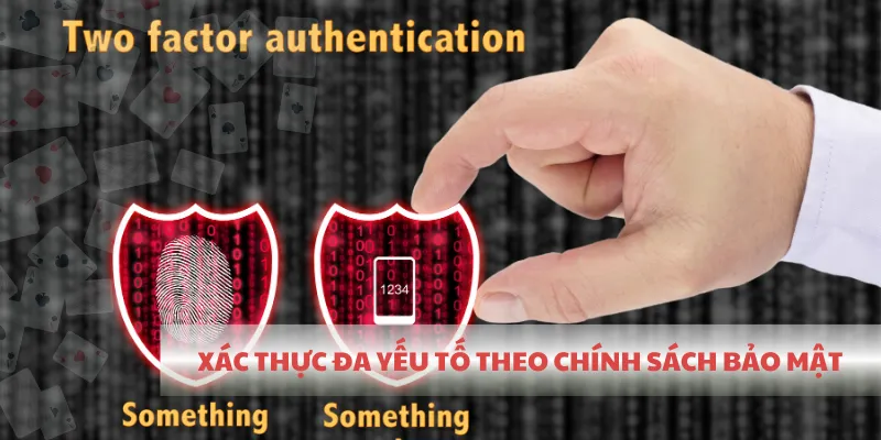 Xác thực đa yếu tố theo chính sách bảo mật nohu90