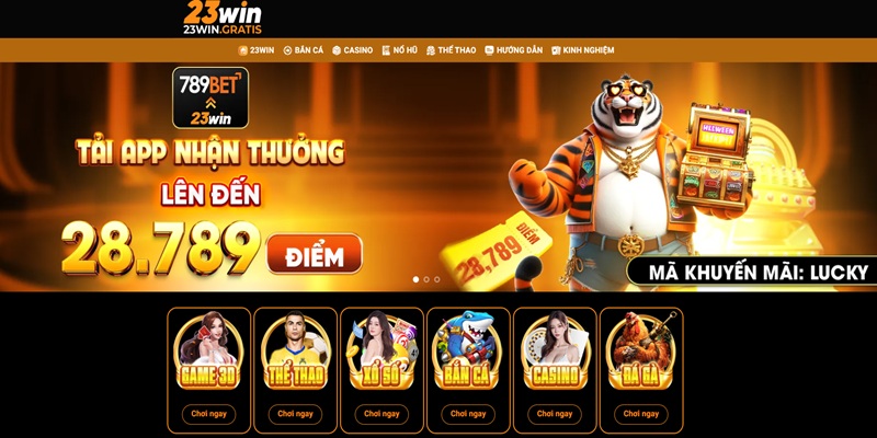 Chơi tại nhà cái 23WIN để nhận thưởng lớn